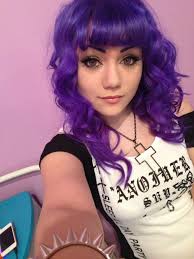 Splat Lavender Edgy Hair Bright Purple Hair Dyed Hair
