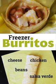 Chicken Bean And Cheese Burritos For The Freezer Recipe In 2020 Food Mexican Food Recipes Food Dishes