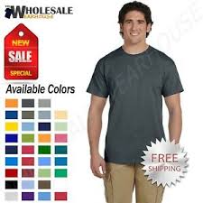 Details About Gildan Mens Short Sleeves Heavy Weight Cotton 6 Oz S 5xl T Shirt M G200