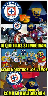 Alineaciones del partido cruz azul vs américa: Disfruta De Los Mejores Memes Del Duelo De Cruz Azul Vs Pumas Record