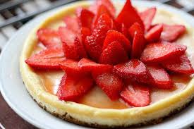 Strawberry Lotus Flower As Cake Deco Food Strawberry Cheesecake Eat
