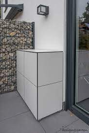 Win gartenschrank wetterfest by design garten alfred hart. Outdoor Sideboard Win Nach Mass In Weiss Design Garten