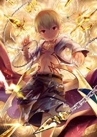 Kid Gilgamesh Gilgamesh Fate Gilgamesh And Enkidu Fate Stay Night Anime
