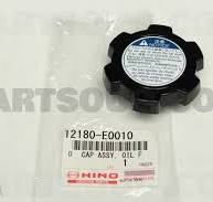 12180E0010 HINO CAP ASSY OIL FILLER