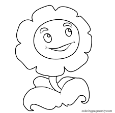 Select from 35653 printable crafts of cartoons, nature, animals, bible and many more. Marigold Coloring Pages Plants Vs Zombies Coloring Pages Coloring Pages For Kids And Adults