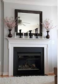 Black And White Fireplace Wall Home Decor 40 Beautiful Fireplace Mantel Ideas Grey Walls White Trim Grey Walls White Decor