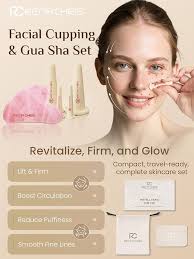 Amazon.com : Rena Chris Facial Cupping Set & Gua Sha Facial Tool