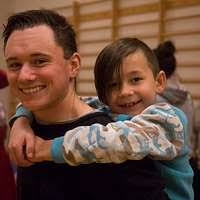 Al Zifchock, family, wood carving studio, Chepachet, Rhode Island