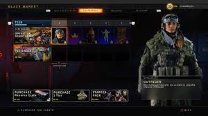 Call Of Duty Black Ops 4 New Market Tiers All New Grand Operation Market Tiers Usgamer