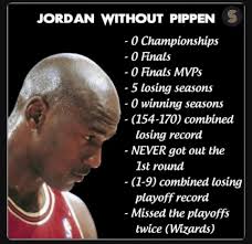 LeBron James and Michael Jordan