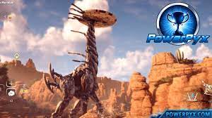 This will reveal the entire eastern portion of the map along with many specific machine sites. Horizon Zero Dawn All Tallneck Locations How To Climb Override Every Tallneck Youtube