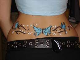 Butterfly Wings Ink Lower Back Tattoo Designs Girl Back Tattoos Tattoos