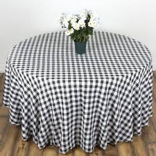 Balsacircle 108 Round Gingham Checkered Polyester Tablecloth For Garden Party Wedding Reception Catering Dining Home Table Linens Walmart Com Table Cloth Wholesale Table Linens Plaid Tablecloth