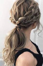 53 Best Ponytail Hairstyles Low And High Ponytails To Inspire In 2021 Prom Hairstyles For Long Hair Prom Hair Medium Homecoming Hairstyles