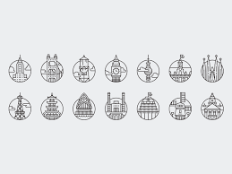 City Icons For Offscreen Magazine 5 City Icon Pictogram Icon