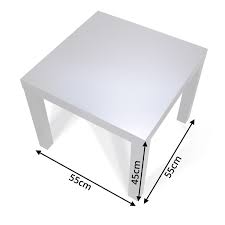 Handgemachte vorhang panel, ikea baumwollstoff. Glasplatte Ikea Lack Tisch Schwarz Motiv Roter Vorhang Banjado