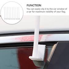 Parliky 12pcs Flagpole Stand American Decor Usa Decorations Mini Decor Flag  Pole for Car Window Beach Flag Pole Automobile Flag Frames Clip-on Flag  Holder Window Clip for Car Flag Cassette : Buy