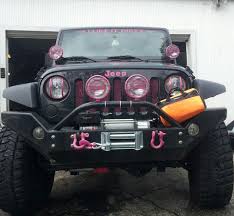 Black And Hot Pink Jeep Pin By Janie Brow On Jeep Jeep Wrangler Accessories Pink Jeep Pink Jeep Wrangler