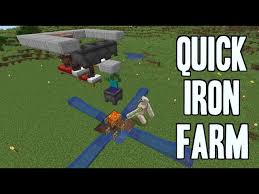 Today in minecraft we make an iron golem farmsubscribe! Quick Iron Farm 5 Minute Build 1 14 4 1 17 Minecraft Check Description Youtube