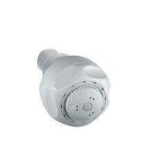 Delta Unversal Showering Components 1 5 Gpm Shower Head Finish White In 2020 Shower Heads Brass Shower Head Adjustable Shower Head