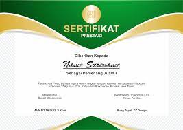 Semoga tetap sehat selalu, biar terus semangat berkarya. Download File Cdr Corel Draw Sertifikat 4 Bung Topek Desain Grafis Pengetahuan