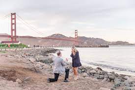 The average minimum temperaturein crissy field beachin decemberis 6°. Best Golden Gate Bridge Proposal Locations A Tale Ahead