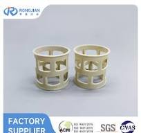 UPVC Plastic Pall Ring 16mm for Chemical Processing Towers Plastic Random  Packing