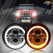 Casting, along with sewing, both benefit greatly from you investing in your home port. Amazon Com Auxbeam 7 Inch Led Headlights For Jeep Wrangler Jk Jku Tj Lj Cj 7 Round Headlamps For Rubicon Sport Sahara Hummer H1 H2 H6024 Headlights Hi Lo Beam W Drl