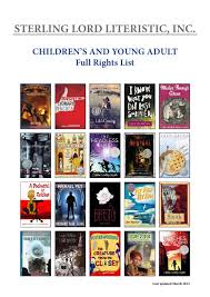 Sterling Lord Literistic Childrens & Young Adult Rights Guide by Sterling  Lord Literistic - Issuu