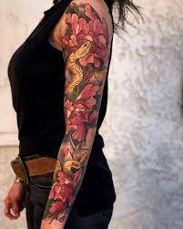 matt tischler tattoo メイクタトゥー タトゥー 牡丹 花