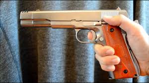 We 1911 silver classic floral pattern full métal, blowback. Airsoft We 1911 Silver Cosmetic Update Madbull Compensator And Grips By Tkn27