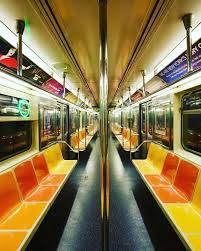 Inside A Nyc Subway Train New York Subway Ny Subway Nyc Subway