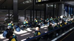 The tokyo olympics marked the first time skateboarding was included in the sporting event's program. Australian Team Arrives At A Constricted Tokyo Olympics The New York Times