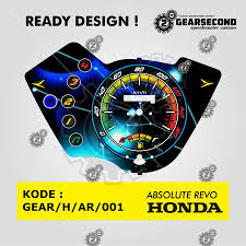 Posisi per kick stater revo absolute=cara ganti per engkol revo abs. Papan Speedometer Honda Revo All Varian By Gearsecond Full Print Bukan Stiker Loh Otoinfo Id
