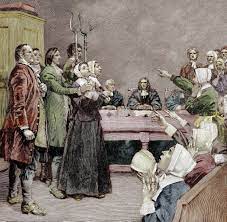 1692 Als Us Puritaner Hysterisch Zur Hexenjagd Bliesen Welt