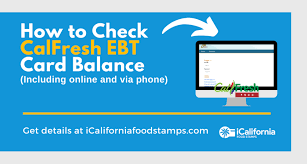 To clarify, ebt (electronic benefits transfer) is merely the method of benefit storage and payment, but not its source. Calfresh Ebt Balance And Login California Food Stamps Help