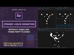 Dynamic Liquid Animation In Ae No Plugin Required Youtube Motion Graphics Tutorial Adobe After Effects Tutorials Motion Graphics Inspiration