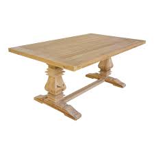 Elaine explains that a natural wood table with classic clean lines and beautifully carved legs is the perfect choice for a hampton style dining room. French Provincial Hamptons Style Extendable Pedestal Dining Table 180 260cm Ebay