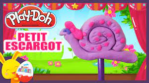 Petit escargot - Comptine en pâte à modeler Play-Doh - Titounis - YouTube