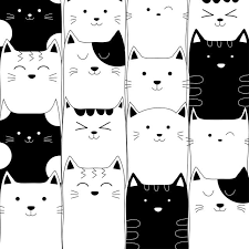 Doodle Cute Cat Hand Drawn Pattern Cat Drawn Hand Png And Vector With Transparent Background For Free Download Gato Vetor Gatinho Desenho Como Desenhar Maos