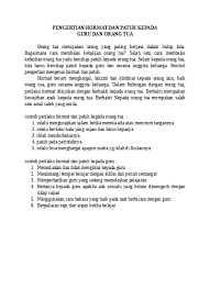 Check spelling or type a new query. Top Pdf Hormat Dan Patuh Kepada Orang Tua Dan Guru 123dok Com