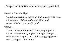 Maybe you would like to learn more about one of these? Analisis Jabatan Pekerjaan Dan Tenaga Kerja Ppt Download