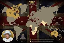 Relancer la lecture sur cette page. Infographie La Carte Des 16 Royaumes D Elizabeth Ii