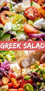 Greek Salad Recipe Greek Salad Recipe Authentic Greek Salad Recipes Greek Salad Dressing Recipe