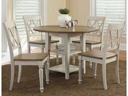 The table is small, but just what i needed for a small kitchen. Liberty Furniture Al Fresco Iii Round Drop Leaf Dining Leg Table Sheely S Furniture Appliance Kitchen Tables