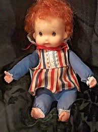 Set to play with hair and hairstyles, coloring them in different styles. Vintage Doll Red Hair Bonnet Plastic Hands Face Plush Body No Markings Cute Ebay