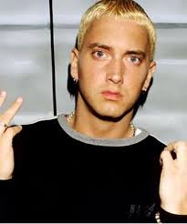 The rapper Marshall Bruce Mathers III, better known as Eminem, has dyed his  hair blonde : r/Eminem