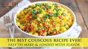 Maybe you would like to learn more about one of these? Saffron Couscous Recipe With Capers Roasted Peppers Youtube