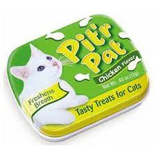 pit r pat tavuklu kedi agiz kokusu giderici odul tableti 12 gr chicken flavors cat food storage freshen breath