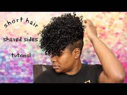 Jerry Curl Fro Short Hair Shaved Sides Youtube Short Hair Shaved Sides Jerry Curl Short Shaved Hairstyles
